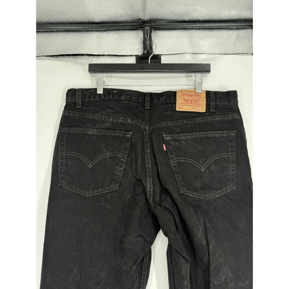 Levis 505 Jeans Mens 40x30 Vintage 90s Made In USA Regular Fit Straight Leg
